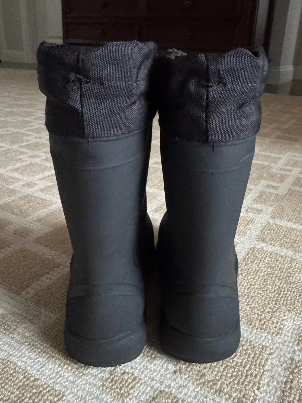 Kamik Kids Snobuster Waterproof Insulated Winter Snow Boots Black 12 Toddler